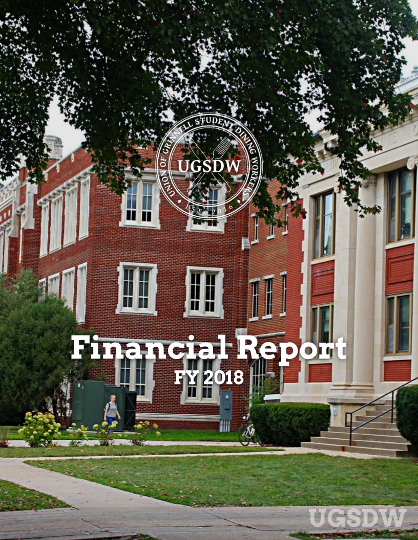 UGSDW FY2018 Financial Report